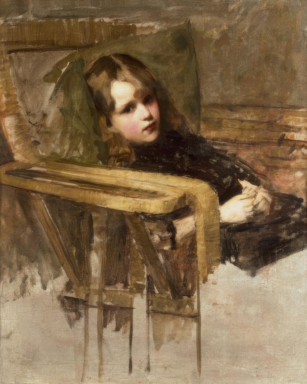 Łatwe krzesło autorstwa John William Waterhouse