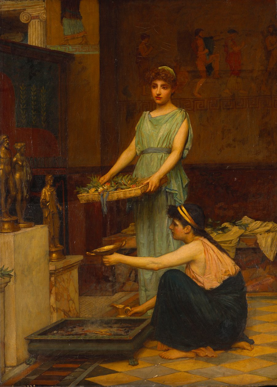 Dom Bogów autorstwa John William Waterhouse