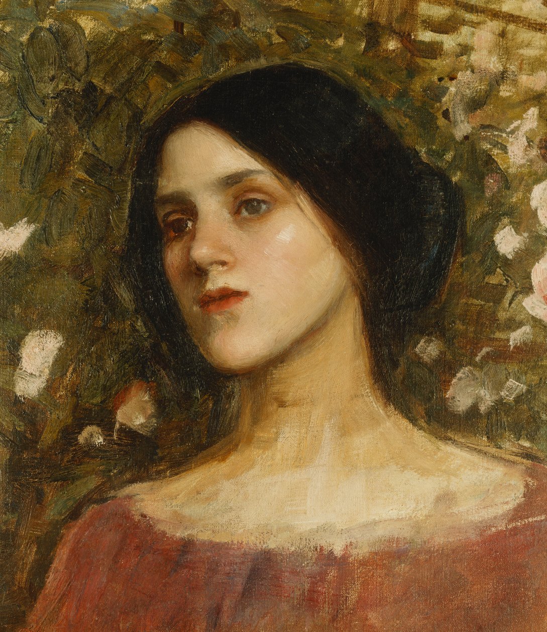 Altana Różana, autorstwa John William Waterhouse