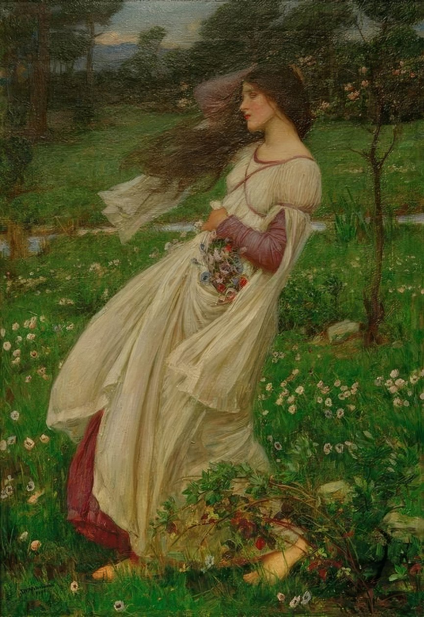 Wiatraki autorstwa John William Waterhouse