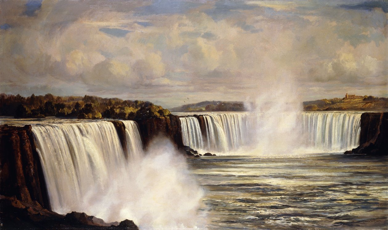 wodospad Niagara autorstwa John Wilson