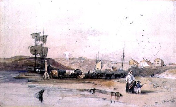Alnmouth, Northumberland autorstwa John Wilson Carmichael