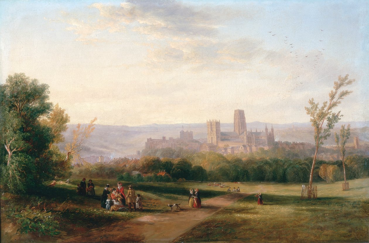 Durham, 1841 r. autorstwa John Wilson Carmichael