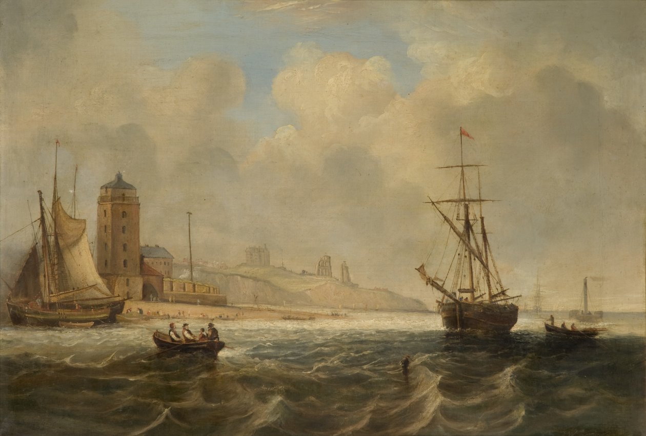 Wejście do Tyne autorstwa John Wilson Carmichael