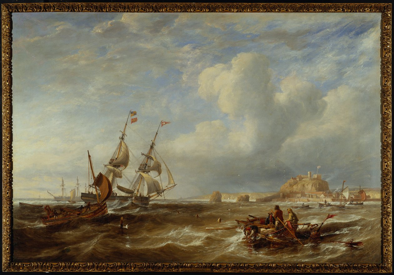 78-tonowa brygantyna „Adwokat” z St. Helier, Jersey, 1749 autorstwa John Wilson Carmichael