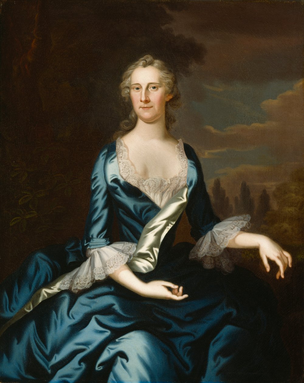 Pani Charles Carroll z Annapolis, 175354 autorstwa John Wollaston