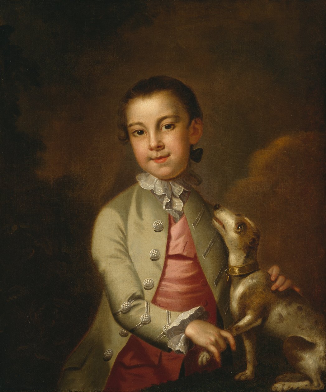 Portret Williama Holmesa (1762-c.1818-20) c.1765-67 autorstwa John Wollaston