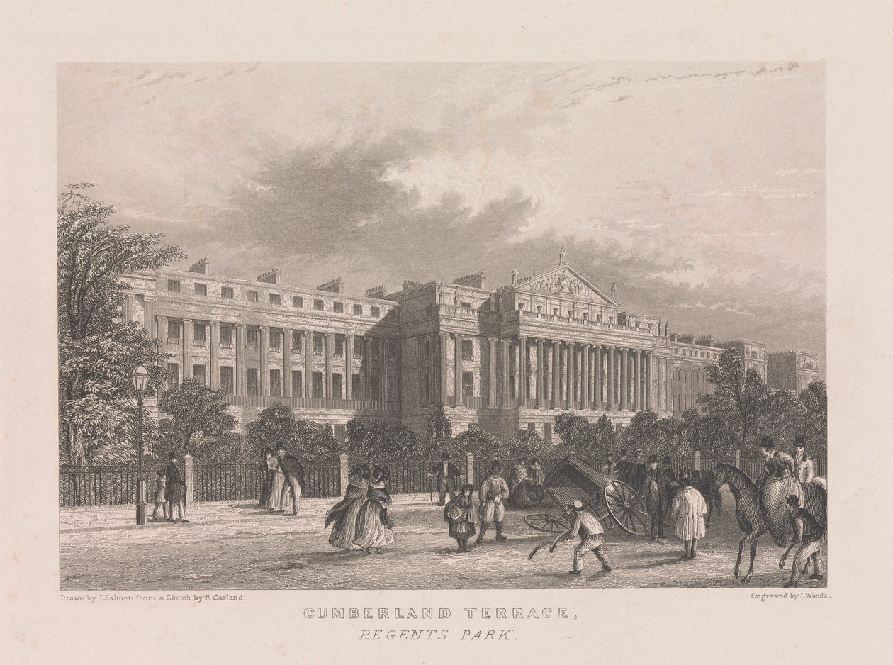 Cumberland Terrace, Regents Park autorstwa John Woods
