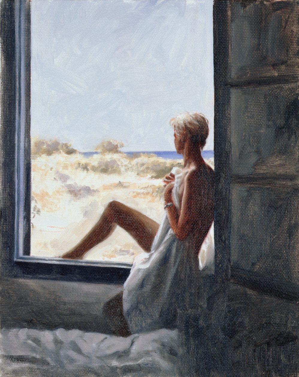 Blue Sea Dream (olej na płótnie) autorstwa John Worthington