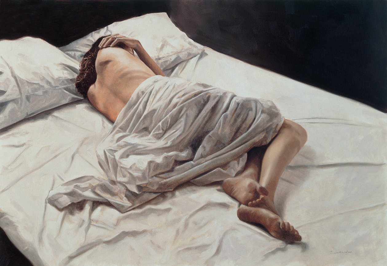 Dryfowanie (olej na płótnie) autorstwa John Worthington
