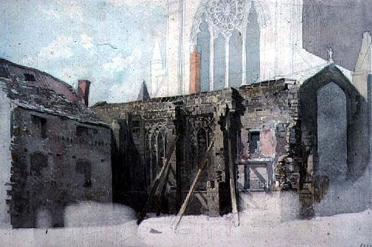 Szkic architektoniczny autorstwa John Wykeham Archer