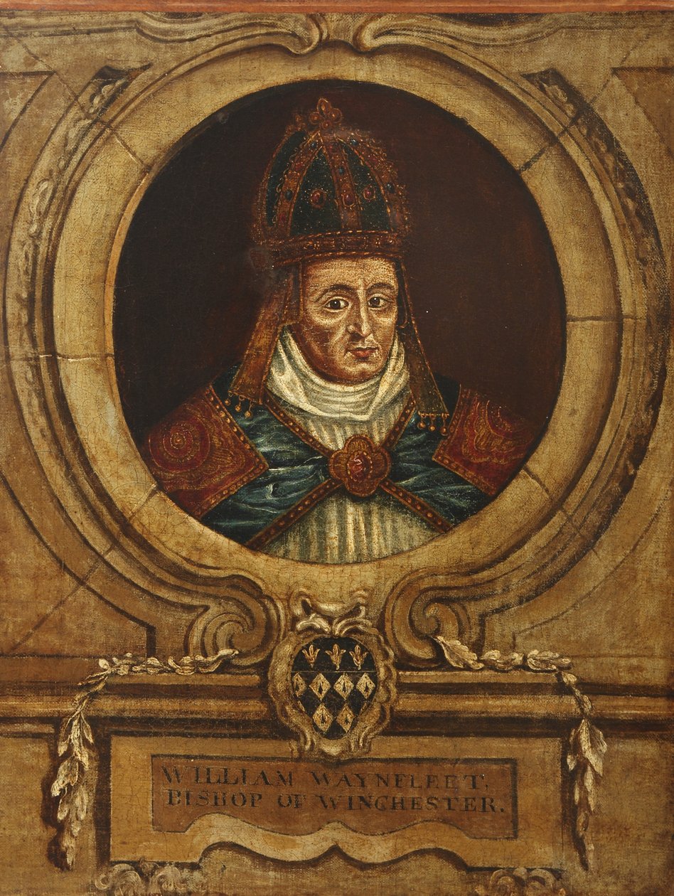William Waynflete, biskup Winchester autorstwa John Taylor