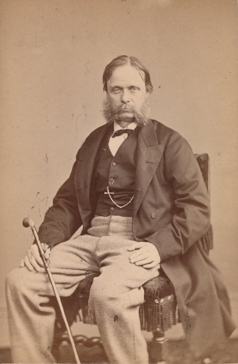 Egron Sellif Lundgren, lata 60. XIX wieku. autorstwa John and Charles Watkins