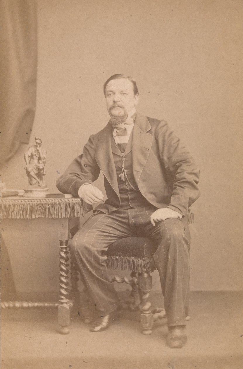 George Augustus Sala, lata 60. XIX wieku. autorstwa John and Charles Watkins