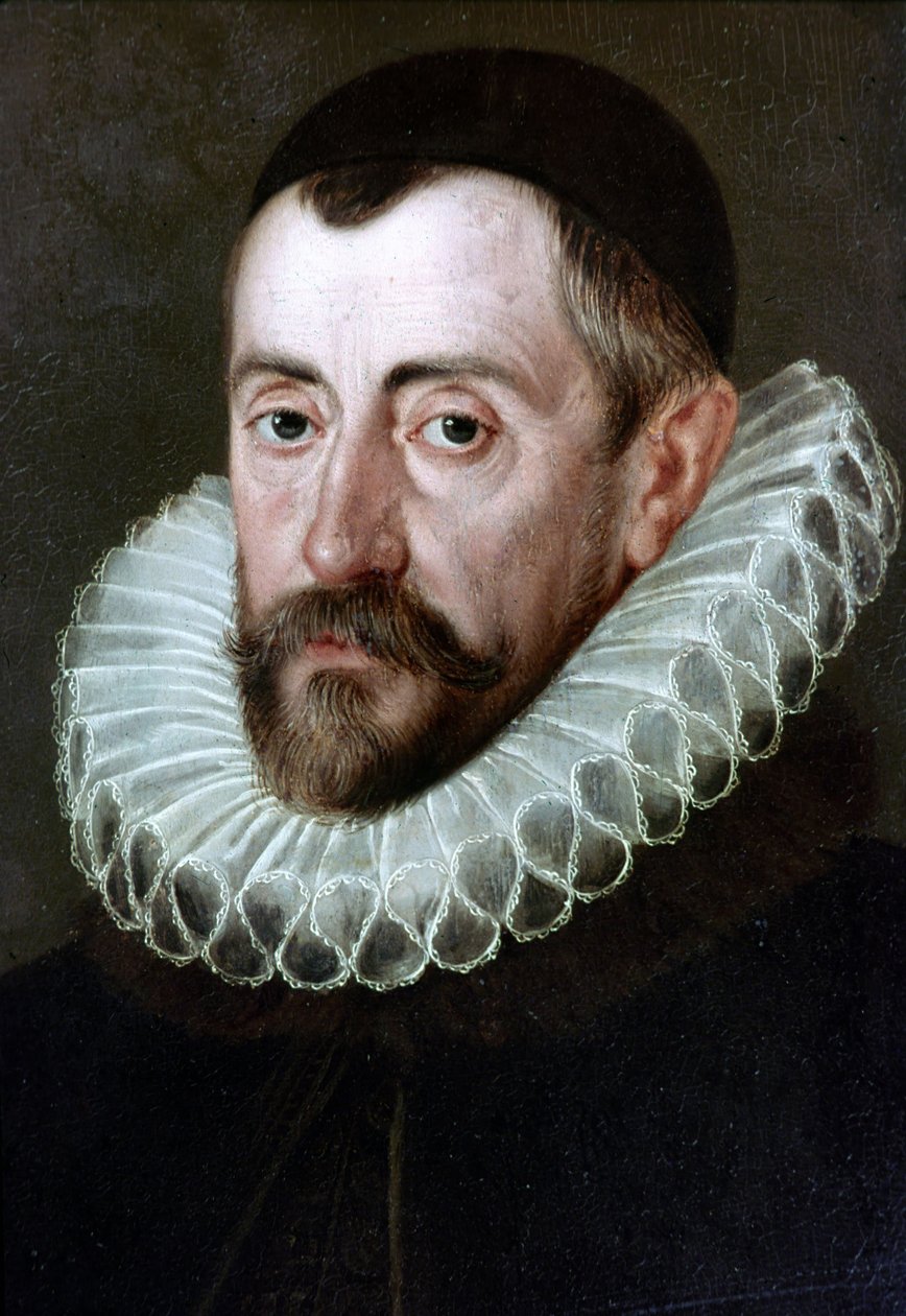 Sir Francis Walsingham (v.1532-1590), angielski polityk (obraz J.de Critz).London National Portrait Gallery autorstwa John de Critz