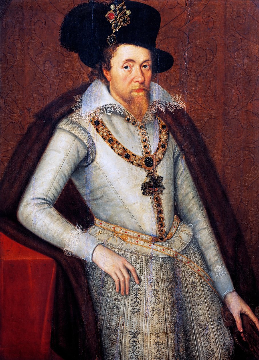 Portret Jamesa Stuarta (Edynburgh autorstwa John de the Elder Critz