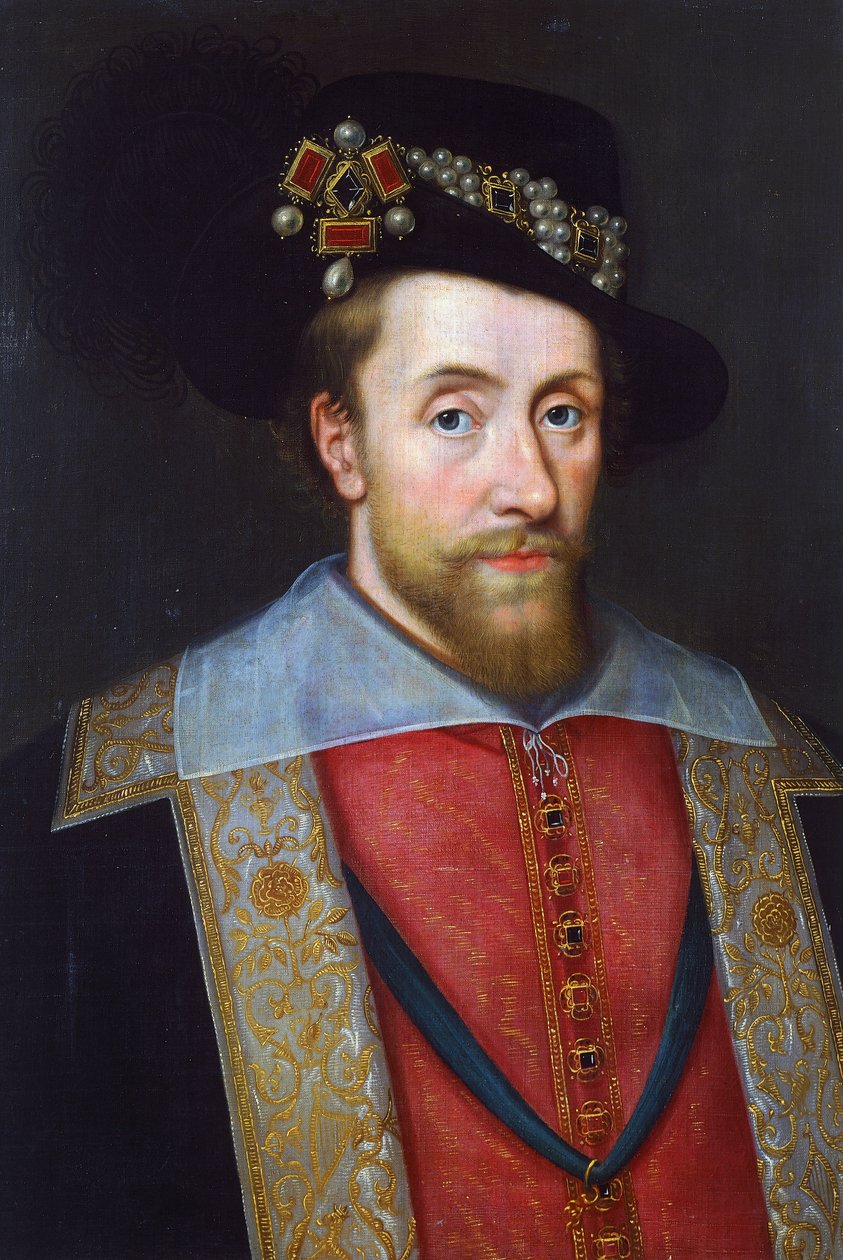 Portret Jamesa Stuarta (Edynburgh autorstwa John de the Elder Critz