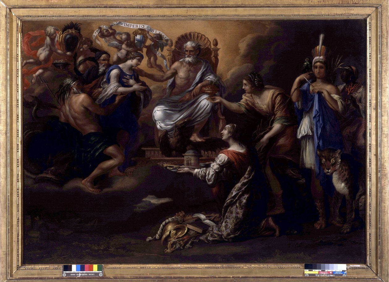 Marsylia chroniona przez Bogów lub Apoteoza Marsylii autorstwa John the Baptist of Beadan