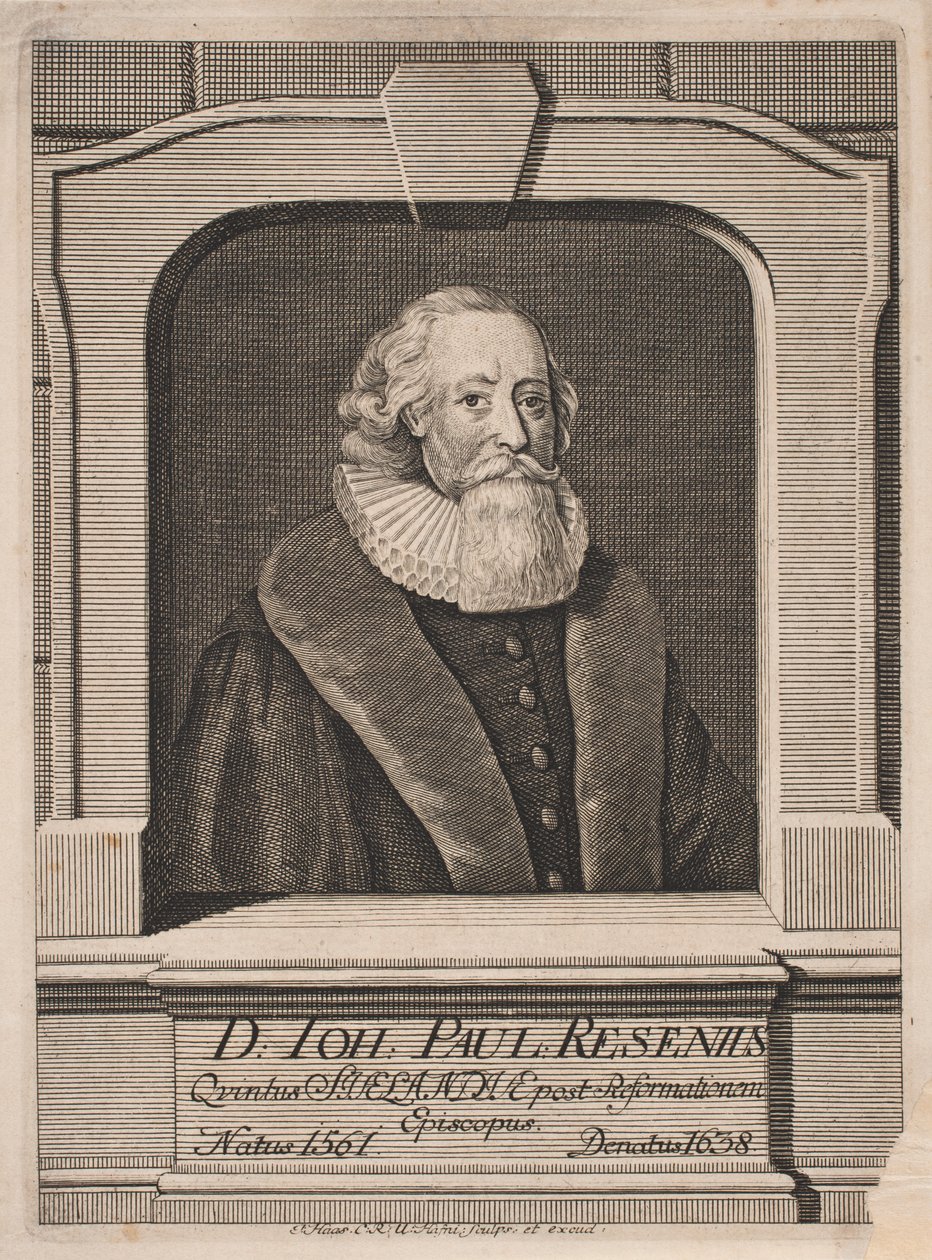 biskup Hans Poulsen Resen autorstwa Jonas Haas