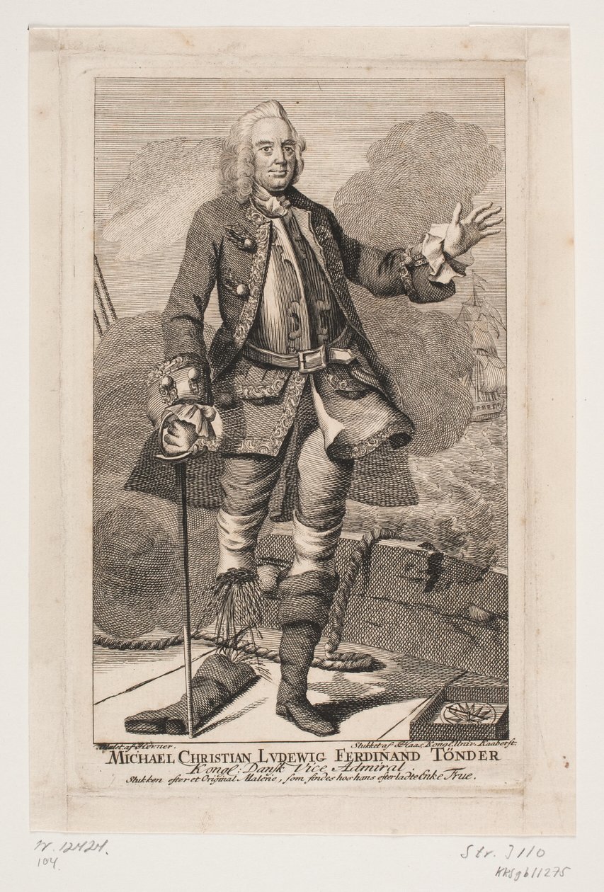 Michael Christian Ludvig Ferdinand Tønder autorstwa Jonas Haas