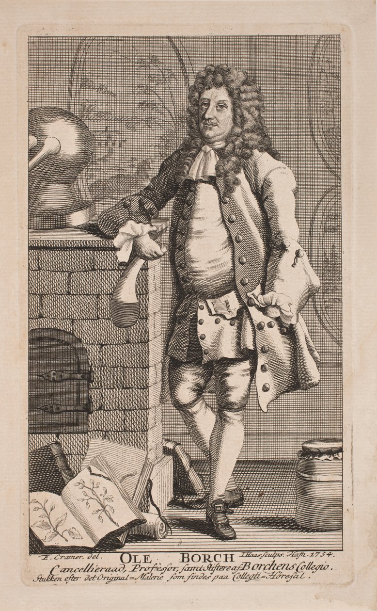 Profesor Ole Borch autorstwa Jonas Haas