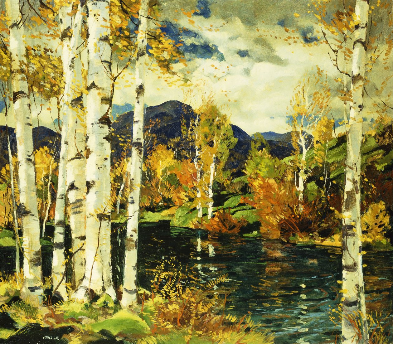 Brzozy autorstwa Jonas Lie