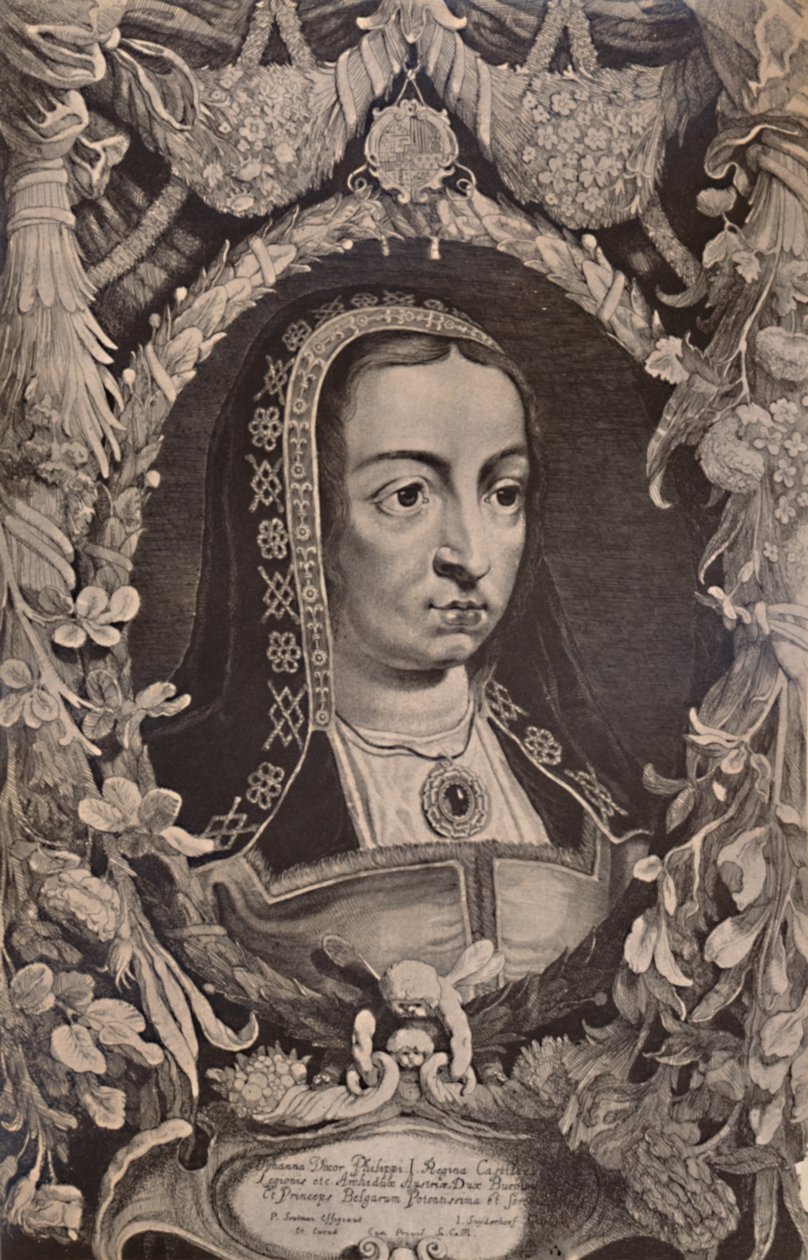 Joanna Szalona, królowa Kastylii, ok. XVII w. 1894 autorstwa Jonas Suijderhoef