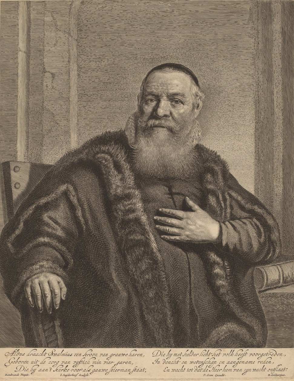 Eleazer Swamiusz. autorstwa Jonas Suyderhoef