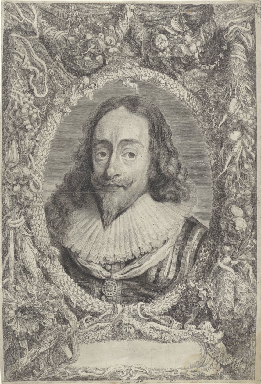 Portret Karola I, króla Anglii autorstwa Jonas Suyderhoef
