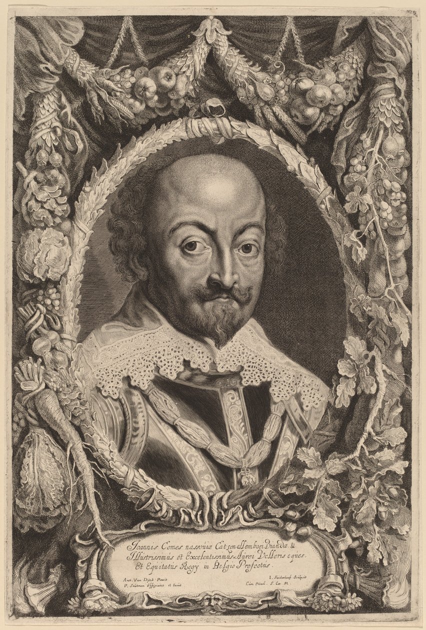 Jan, hrabia Nassau autorstwa Jonas Suyderhoff after Sir Anthony van Dyck