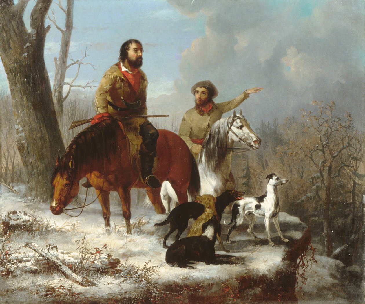 Traperzy, ca. 1855 autorstwa Jonathan K. Trego