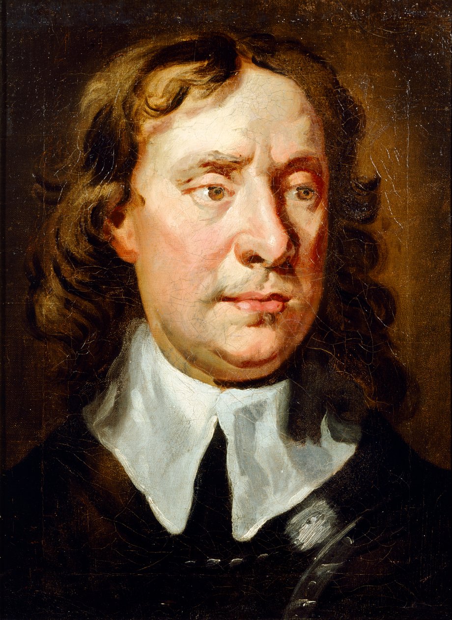 Portret Olivera Cromwella (olej na płótnie) autorstwa Jonathan Richardson