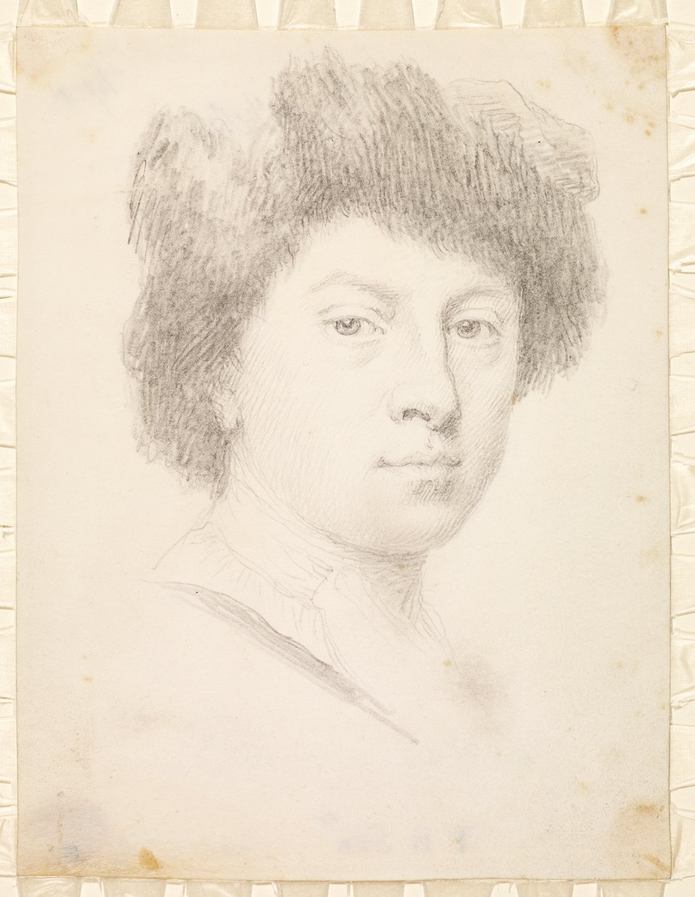 Autoportret w wieku 30 lat, 1735 autorstwa Jonathan Richardson
