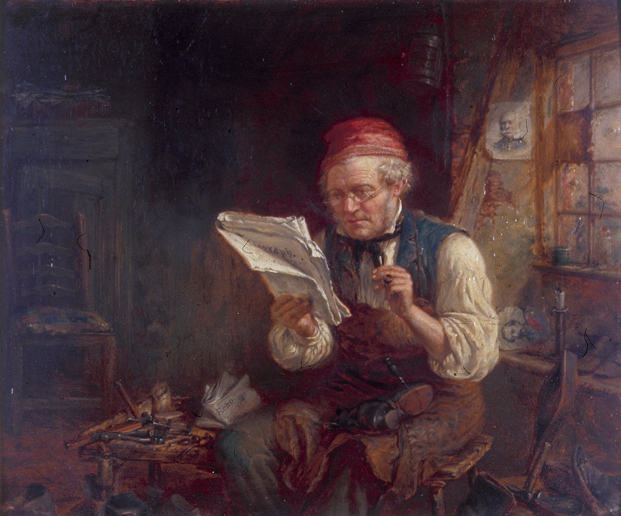 „Polityk”, 1871 autorstwa Jonathon Pratt