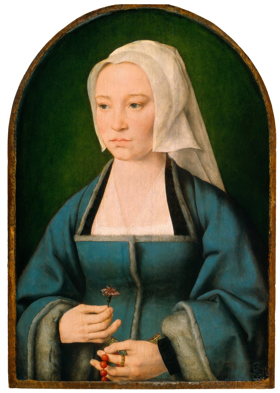 Margaretha Boghe, żona Jorisa Vezeleera autorstwa Joos van Cleve