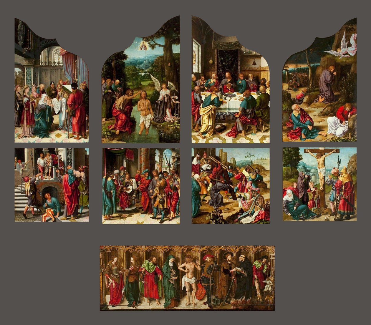 Ołtarz św. Reinholda autorstwa Joos van Cleve