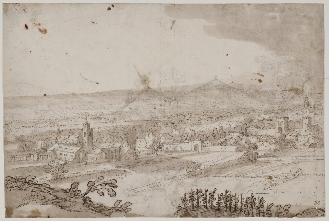Panoramiczny krajobraz autorstwa Joos de II Momper