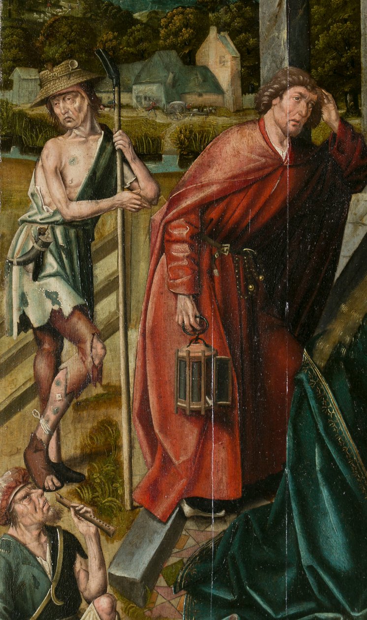 Tryptyk betlejemski, ok. 1540 (malarstwo na drewnie) autorstwa Joos van (attr. to) Cleve