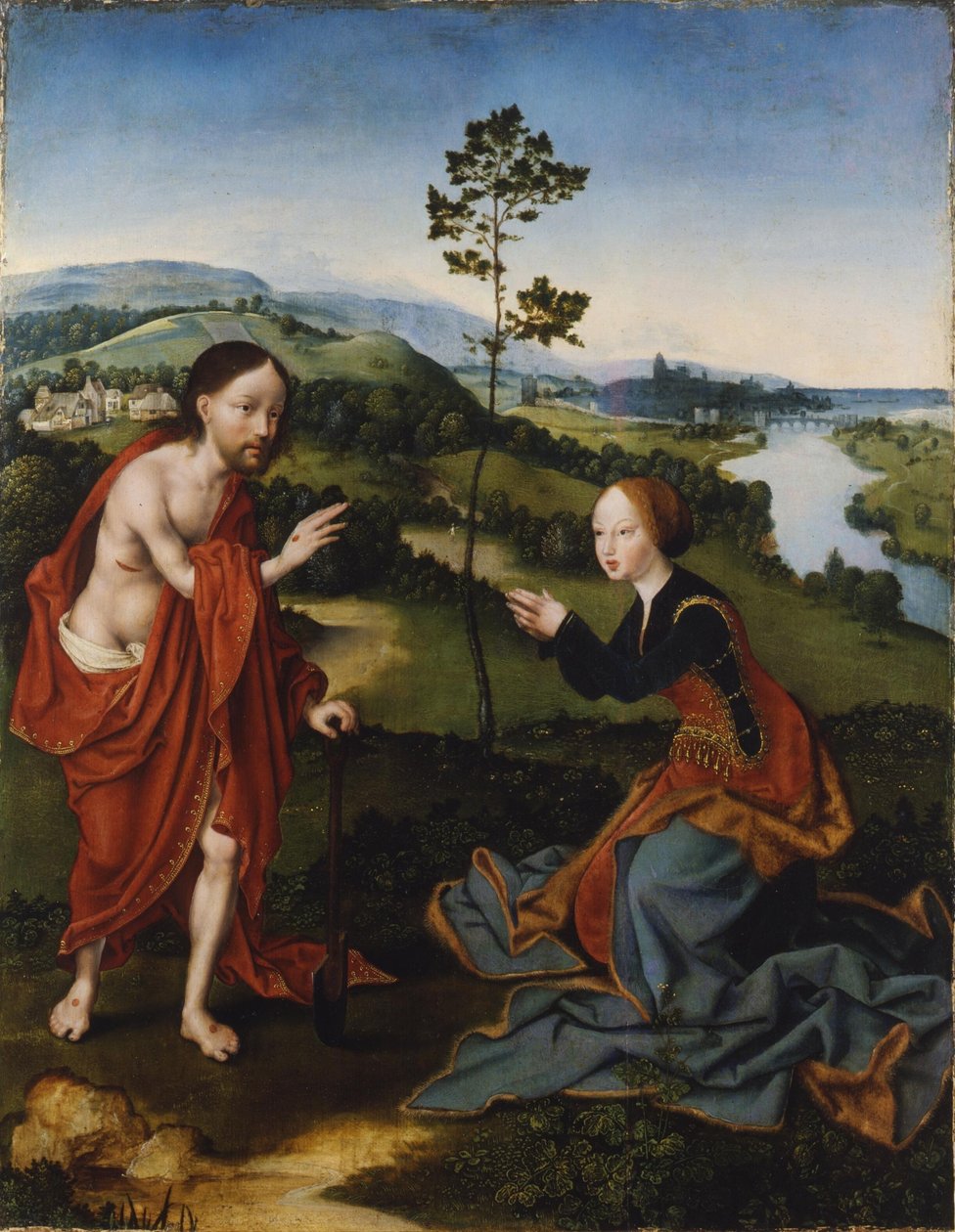 Noli me tangere autorstwa Joos van Cleve
