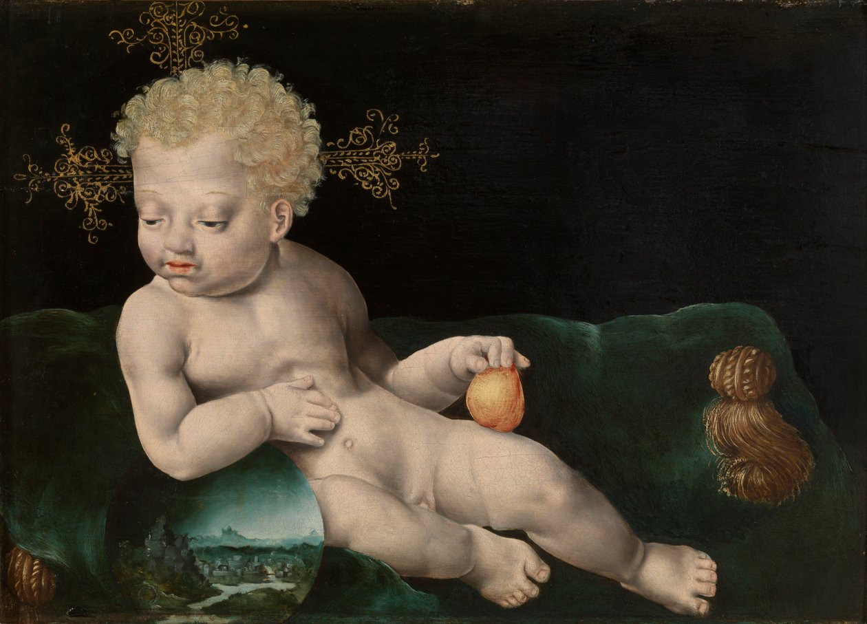 Dzieciątko Jezus autorstwa Joos van Cleve