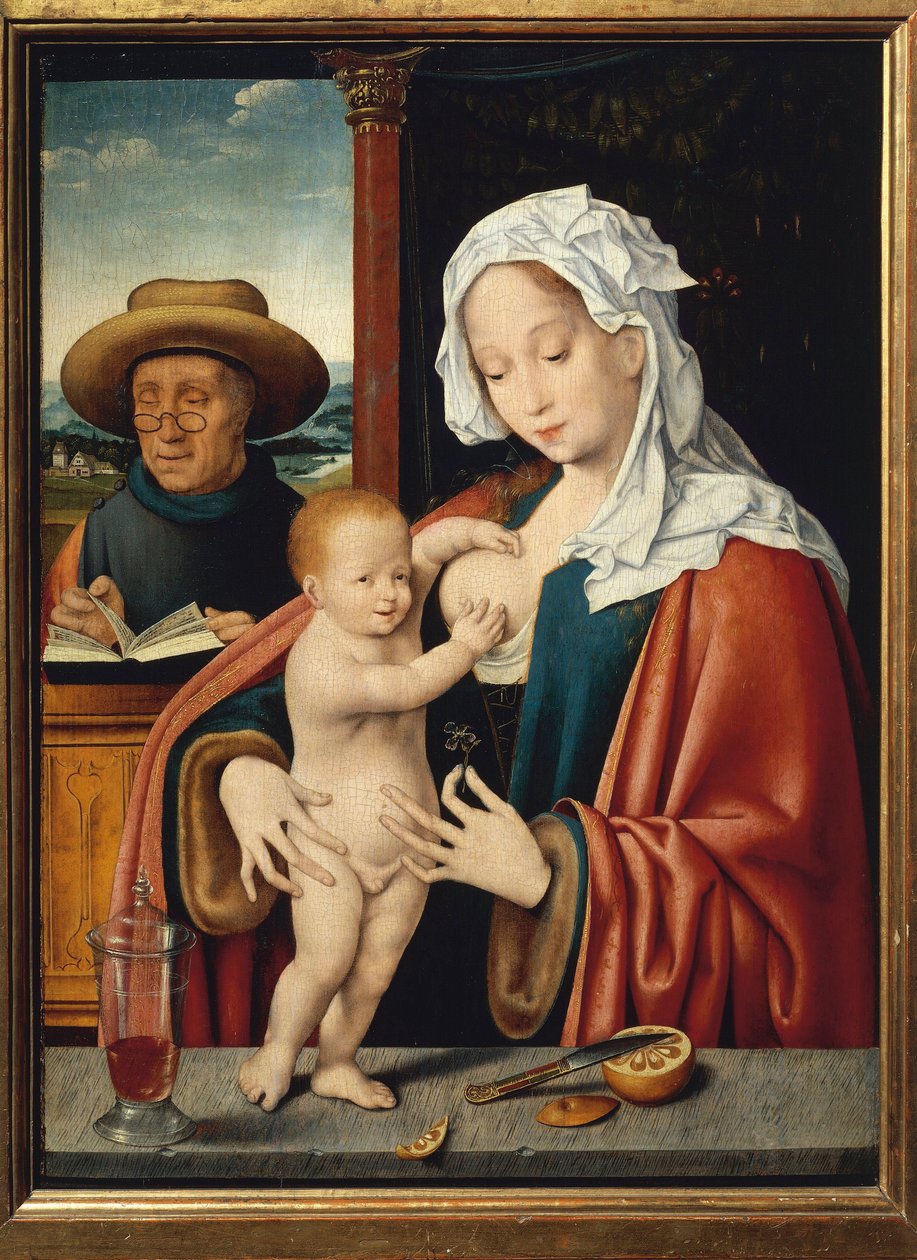Święta Rodzina (malarstwo autorstwa Joos van Cleve
