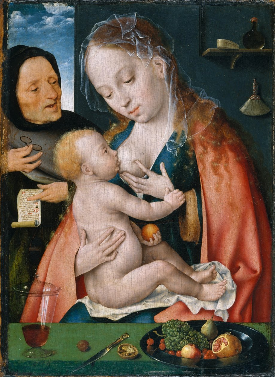 Święta Rodzina autorstwa Joos van Cleve