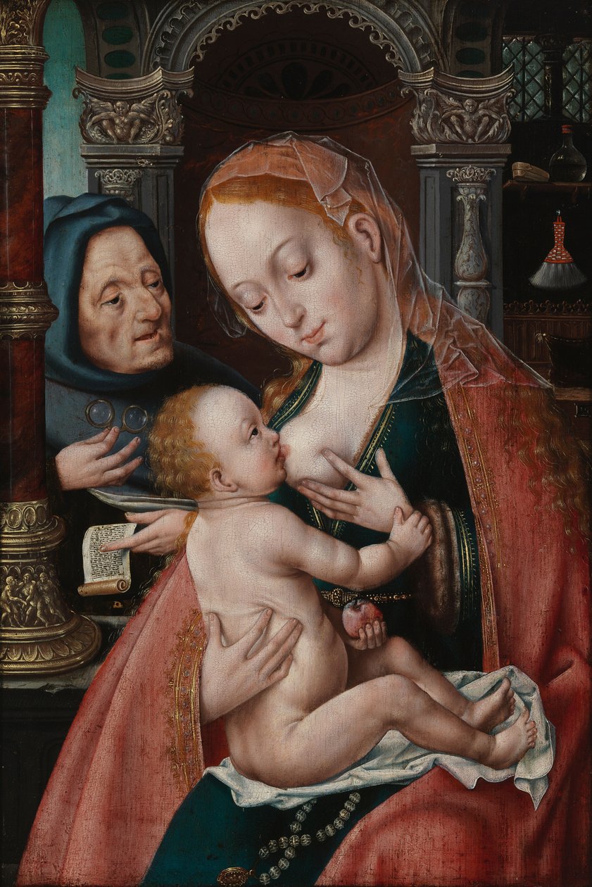 Święta Rodzina autorstwa Joos van Cleve