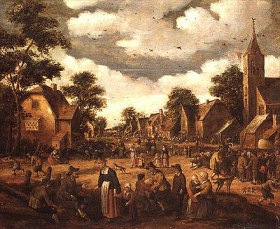 Scena wiejska autorstwa Joost Cornelisz
