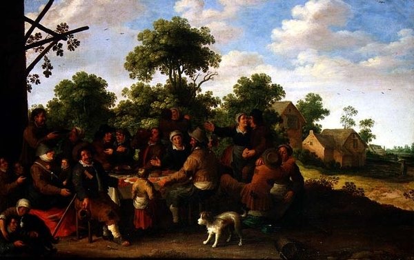 Święto Wiejskie autorstwa Joost Cornelisz. Droochsloot