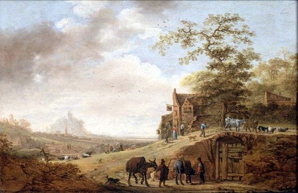 Krajobraz duszpasterski (panel) autorstwa Joost Vinck