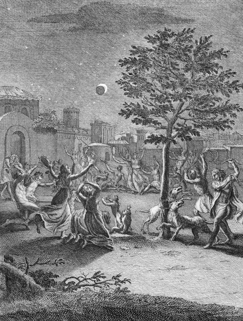 Zaćmienie Księżyca, z "Voyage Historique de l