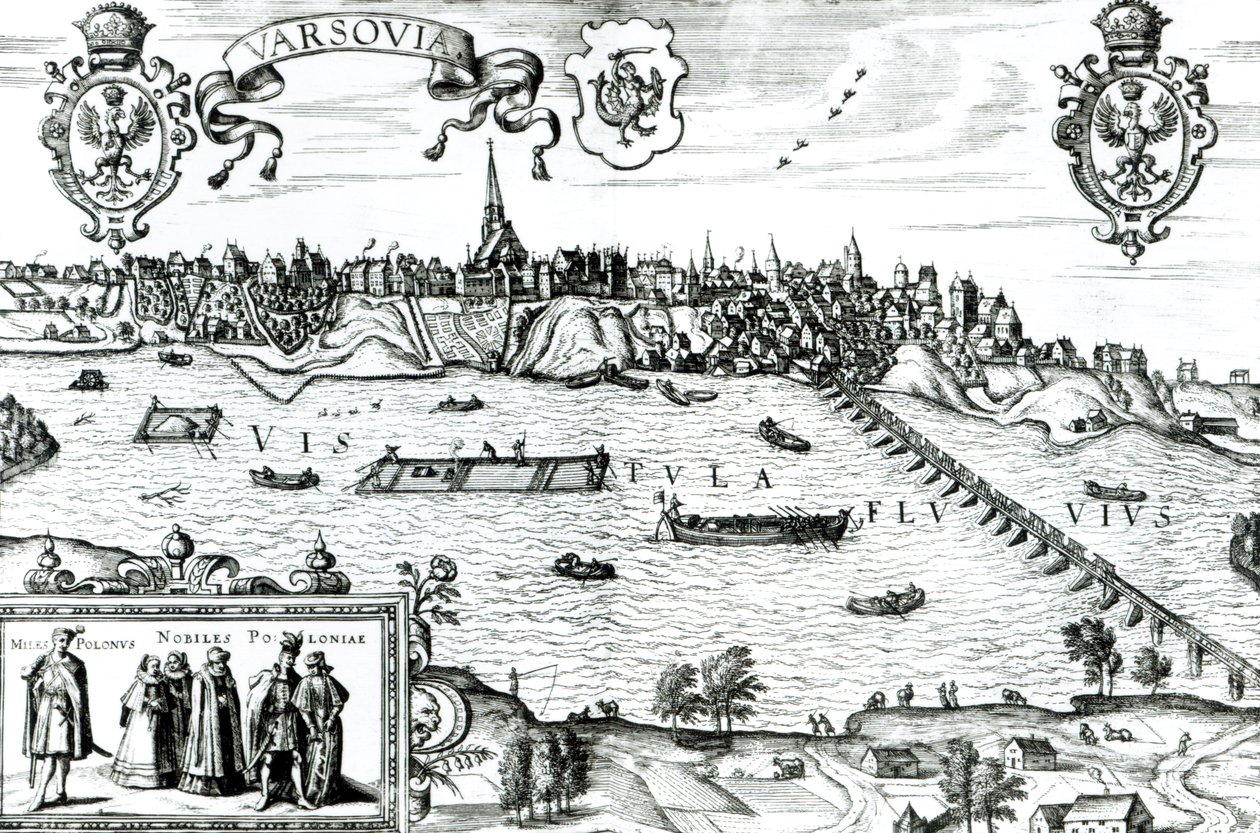 Mapa Warszawy, z 