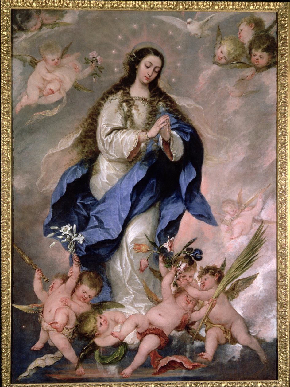 Niepokalane Poczęcie, ok. 1650-75 autorstwa José Antolínez