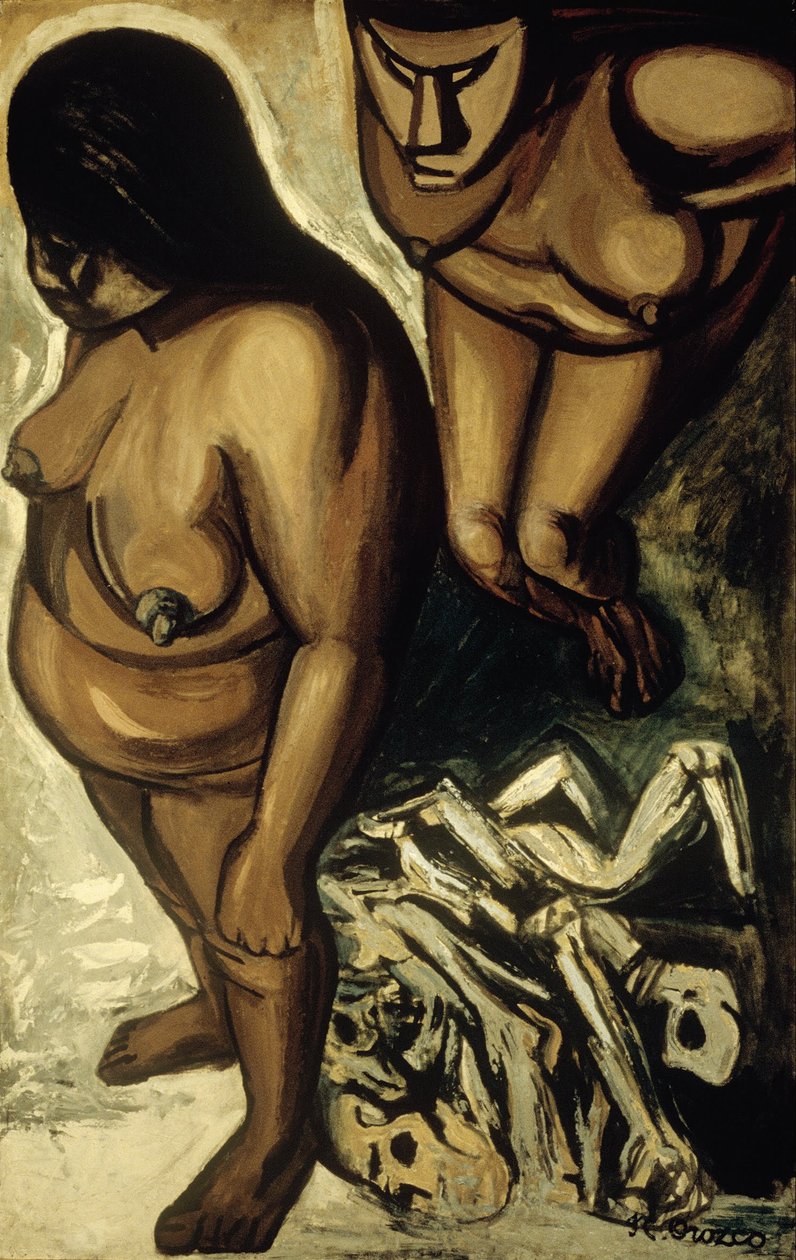 Indianki z serii Los teules autorstwa José Clemente Orozco